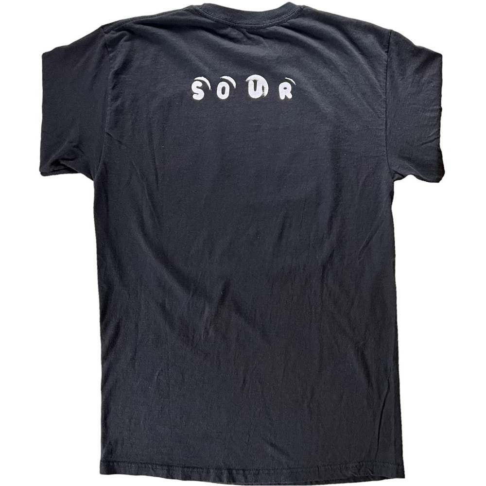 Olivia Rodrigo Sour Classic T Shirt Black Size Medium - Picture 4 of 10